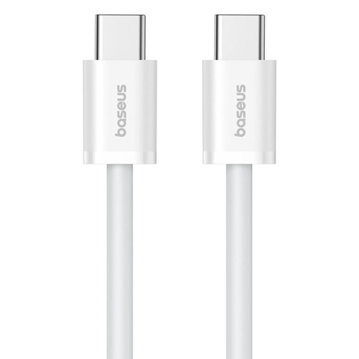 Baseus Superior Series 2 Fast Charging Data Cable Type-C to Type-C 30W 1m Moon White