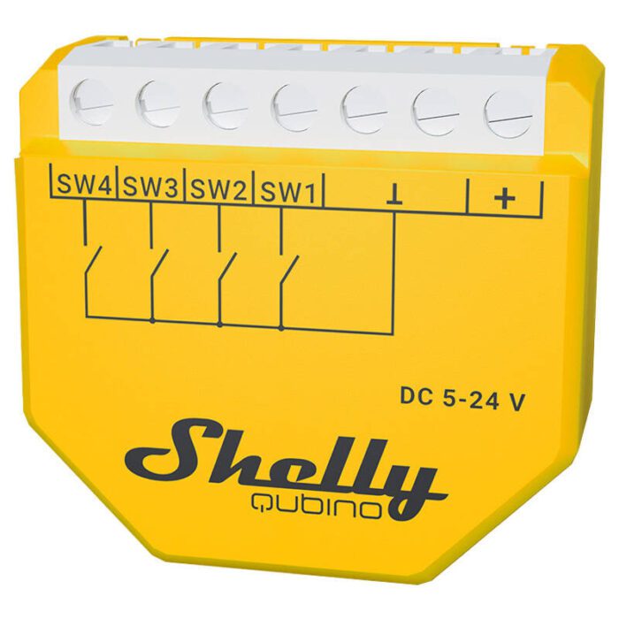 Shelly Qubino Wave i4 DC Scene Controller