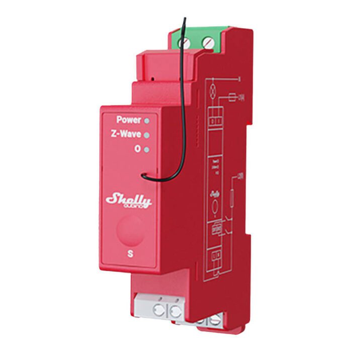 Shelly Qubino Pro 1PM DIN rail Relay