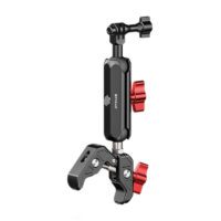 PULUZ motorcycle mount for sports cameras (including Osmo Action 5 Pro