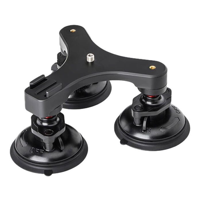Triple Suction Cup Car Mount Sunnylife for cameras
