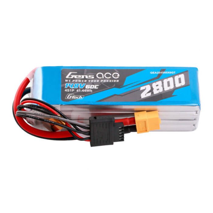 Gens ace G-Tech Soaring 2800mAh 14.8V 60C 4S1P LiPo  XT60