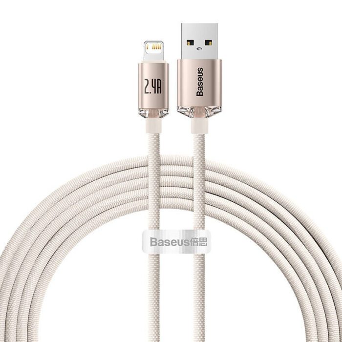 Kabel USB do iP Baseus Crystal Shine