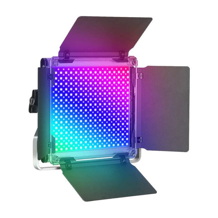 Lamp LED Neewer 660 PRO RGB 50W barndoors