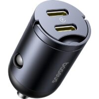 Baseus Tiny Star Mini Car Charger 2C 30W Cosmic Black