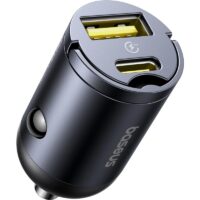 Baseus Tiny Star Mini Car Charger (U+C) 30W Cosmic Black