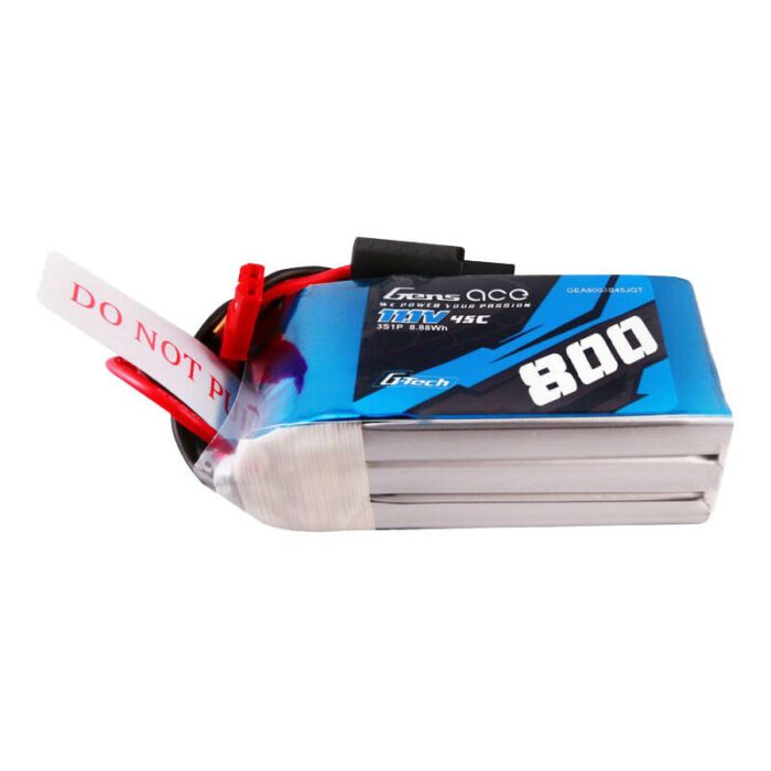 Gens ace G-Tech 800mAh 11.1V 45C 3S1P LIPO BATTERY PACK JST