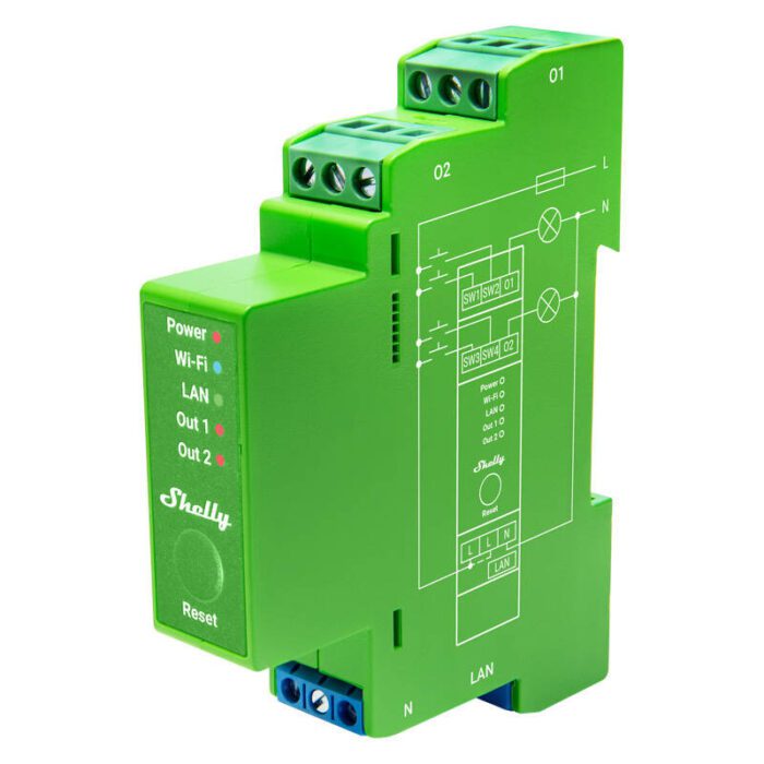 DIN Rail Smart Switch Shelly Pro Dimmer