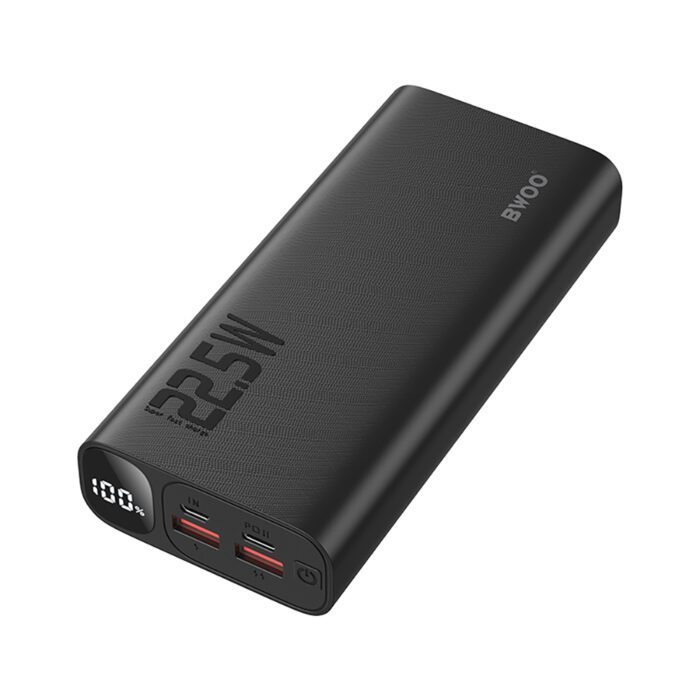 5W 20000 mAh power bank with LCD screen