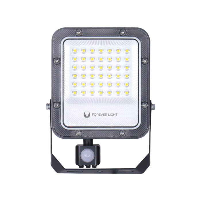 Floodlight LED PROXIM+ 30W 6500K 4500lm PIR 230V IP65 Forever Light 150lm/W 5 years warranty