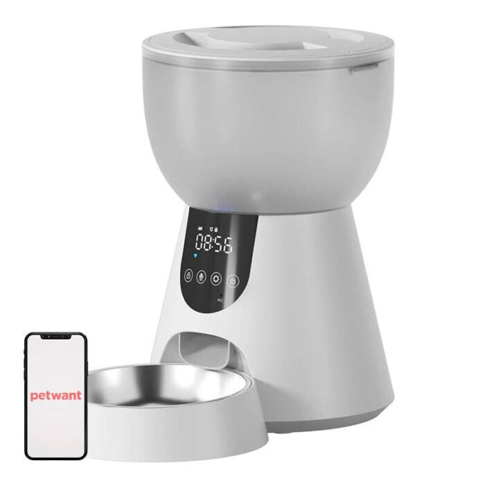 Automatic pet feeder F17 LED + Pet fountain W8 Petwant