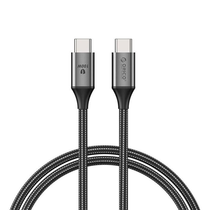 Orico Charging Cable 100W USB-C to C - black