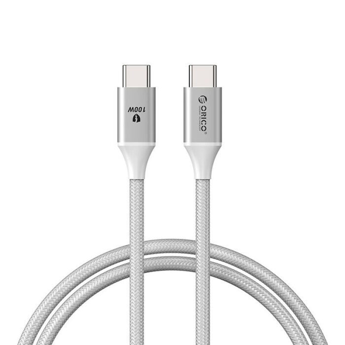 Orico Charging Cable 100W USB-C to C - white