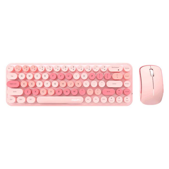 MOFII Wireless Keyboard+Mouse iBean Pro New 2.4G (Pink)