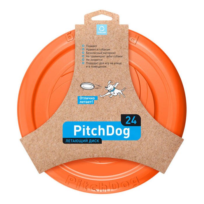 Flying disc PitchDog Waudog 24 cm