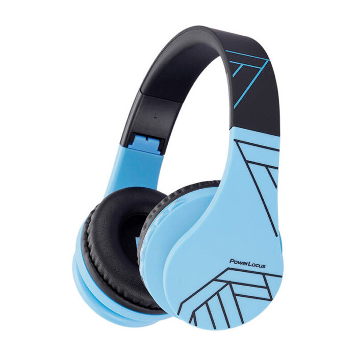 Wireless Headphones for kids PowerLocus P1 (blue&black)