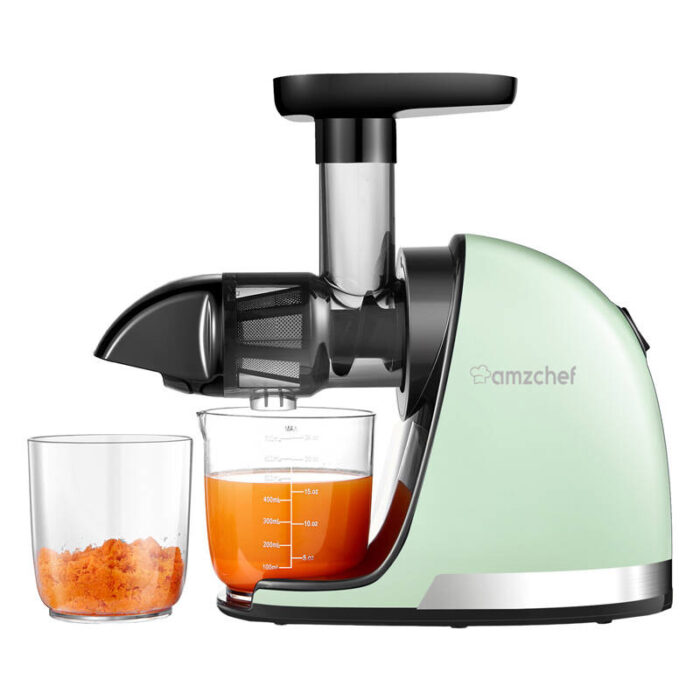 AMZCHEF 1501-GN-SM slow speed juicer (green)