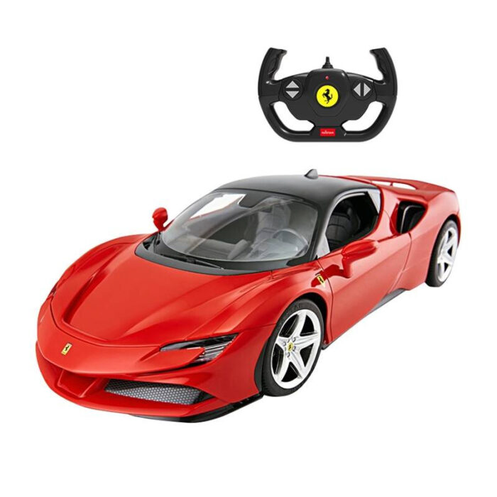 RASTAR R/C 1:14 Ferrari SF90 Stradale remote control car (red)