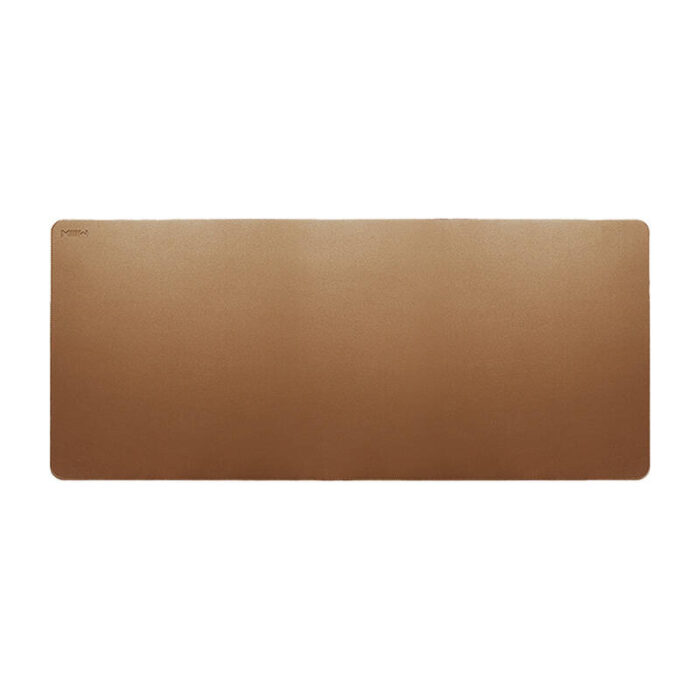 Monochrome leather mouse pad MIIIW (Brown)