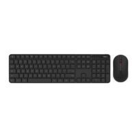 MIIIW Wireless Keyboard and Mouse Combo Set (Black)