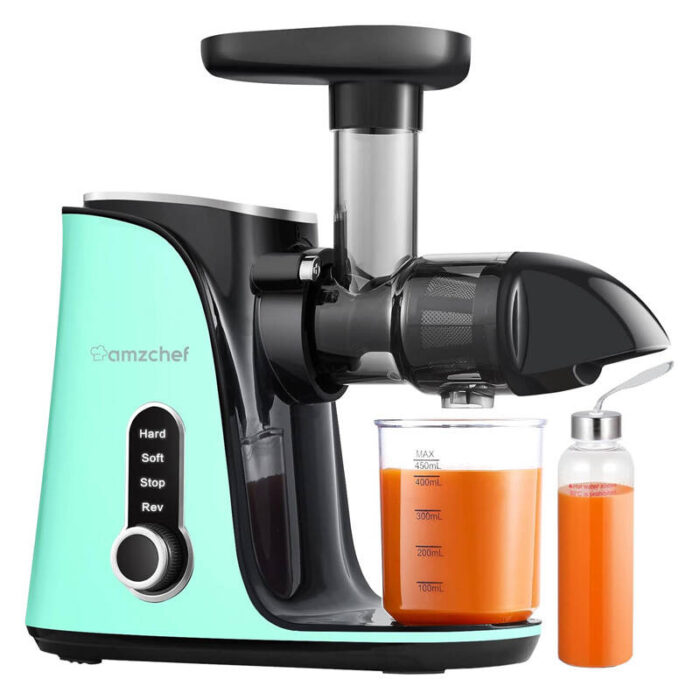 AMZCHEF GM3001-GN slow speed juicer (green)