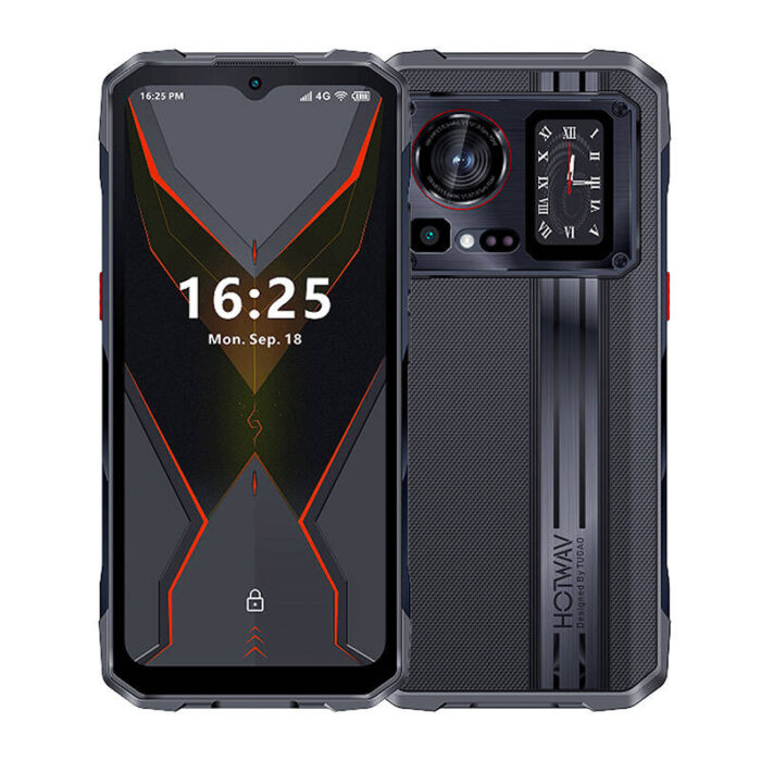 Rugged Smartphone HOTWAV Cyber 15 - 6.6'' 12+12/256GB Black