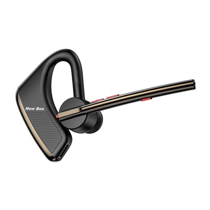 Wireless headphones with microphone New Bee M50 (gold-black) - Image 2