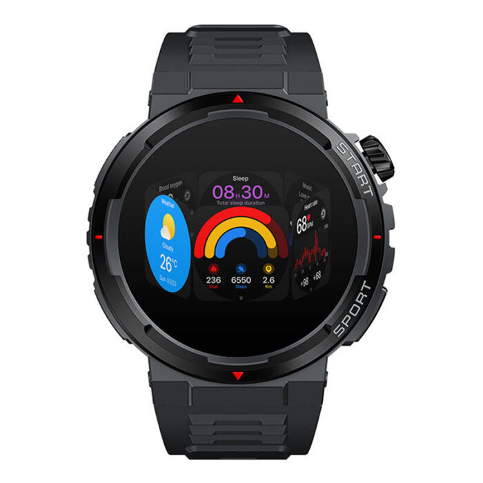 Zeblaze Ares 3 Plus Smartwatch (Black)