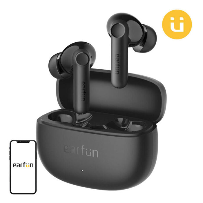 TWS EarFun Air life headphones (black)