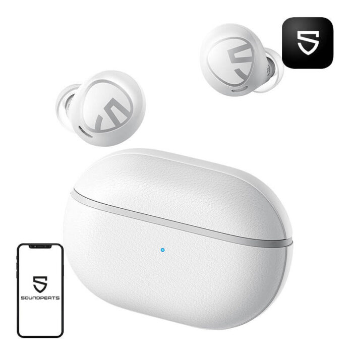 TWS Soundpeats Free2 Classic Headphones (white)