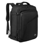 Matein 1159 17'' folding laptop travel backpack Black