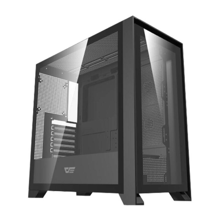 Darkflash DRX90 glass computer case (black)