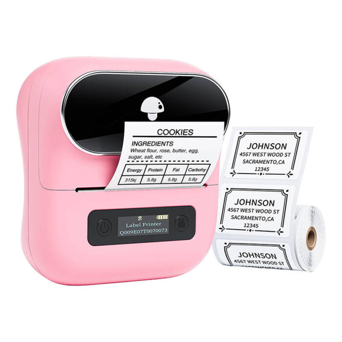 Phomemo M220 Portable Label Printer (pink)