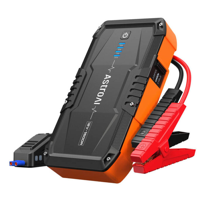 3 in 1: Jump starter + Power bank + SOS lights pea AstroAI S8