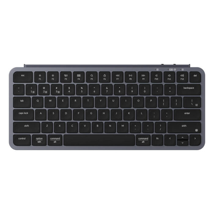 Keychron B1 Pro 2.4G Wireless Ultra Slim Keyboard (Gray) [B1P-K1].