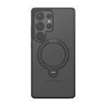 Torras Ostand Spin Series Phone Case for Samsung S25 Ultra (black)