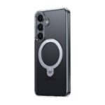 Torras Ostand Spin Series phone case for Samsung S25+ (transparent) - Image 3
