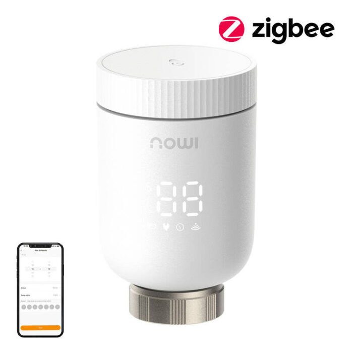 ZigBee thermostatic head IMOU IOT-TRV1-EU + 6 adapters