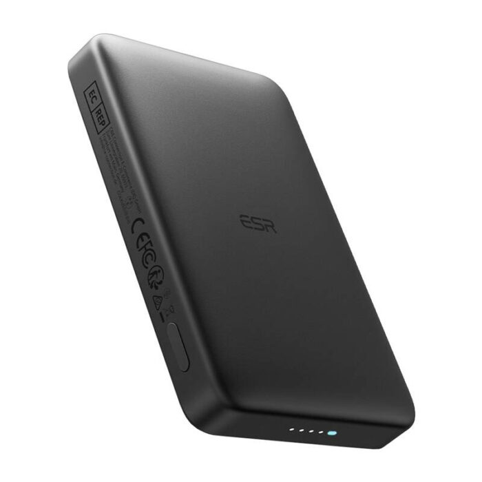 ESR Qi2 MagSlim 10000 mAh magnetic powerbank (black)