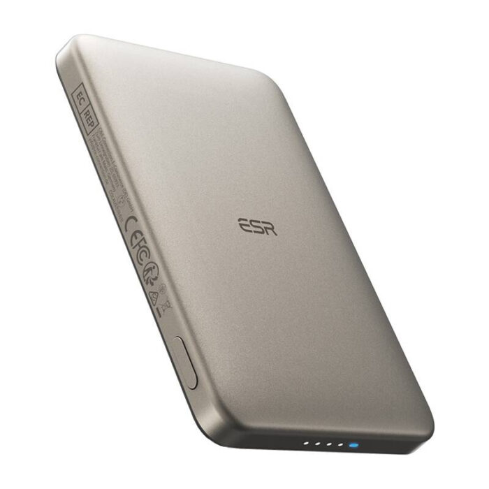 ESR Qi2 MagSlim 5000 mAh magnetic powerbank (sand)