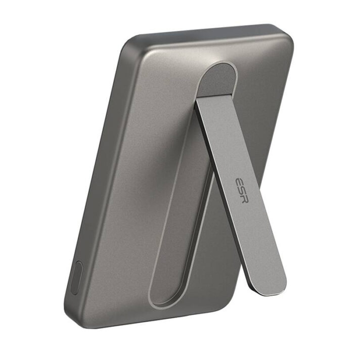 ESR Qi2 MagSlim 5000 mAh magnetic powerbank with stand (sand)