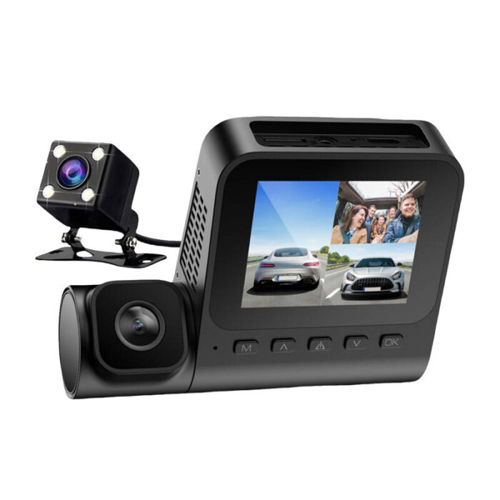 1080p indoor camera and VGA rear camera Azdome V600-3CH