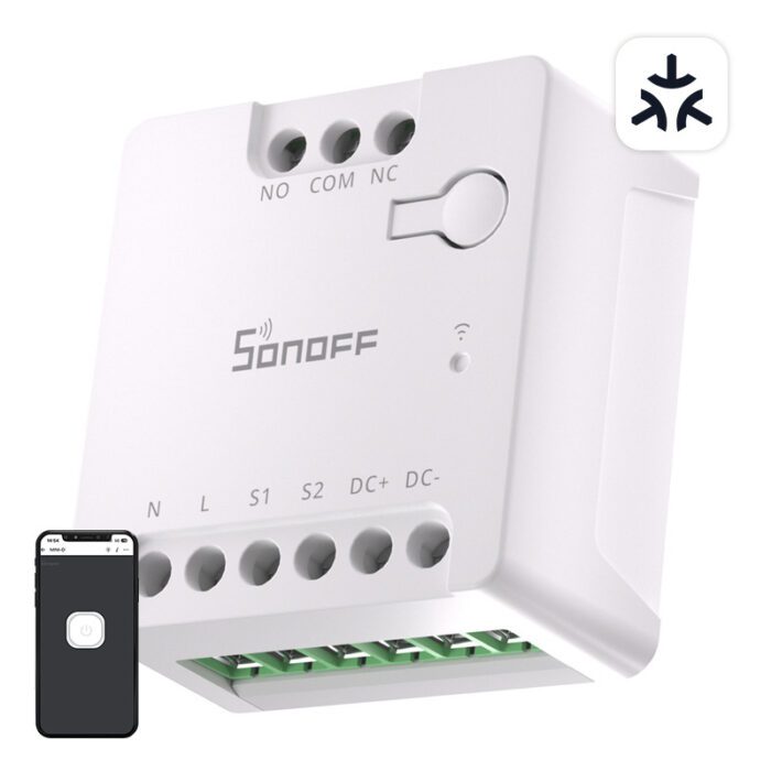 SONOFF MINI-D Smart WiFi Matter Switch (AC/DC 12-48V