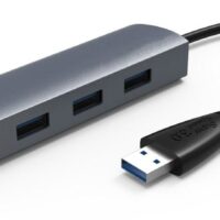 Adapter USB 3.0 to 3-Port USB 3.0 with Gigabit Ethernet