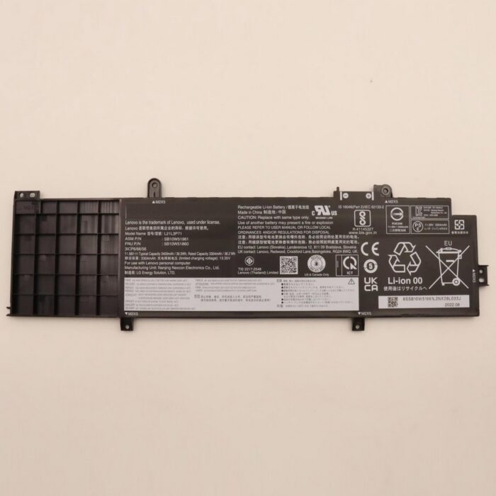 Notebook Battery For Lenovo ThinkPad T14 Gen 3 T14 Gen 4 P14S Gen3 P14s Gen4 3 L21L3P71 11.58v 39.3WH 3Cell