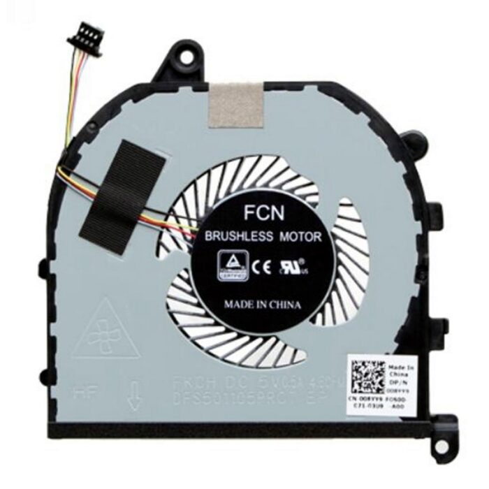 Notebook CPU Fan for Dell XPS 15 9570 Precision 5530 5540 Series