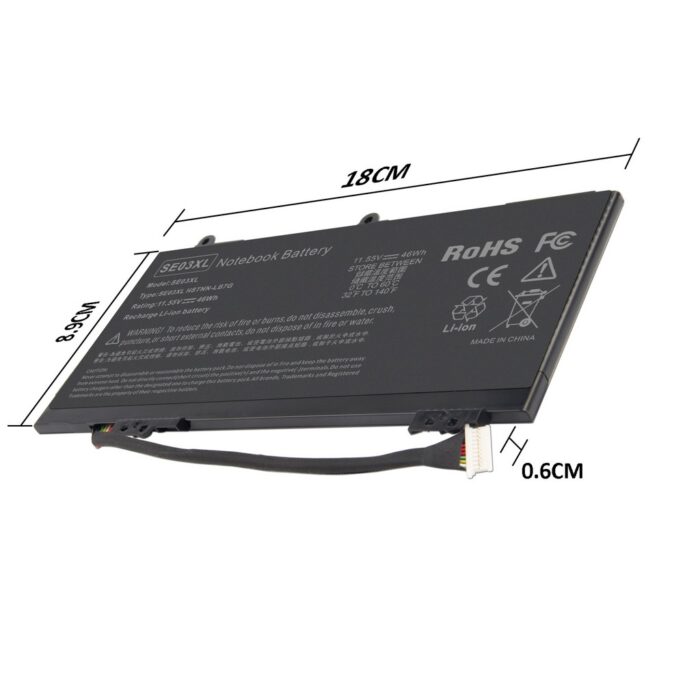 Notebook battery for HP Pavilion 14-AL000 11.55V 41.5Wh