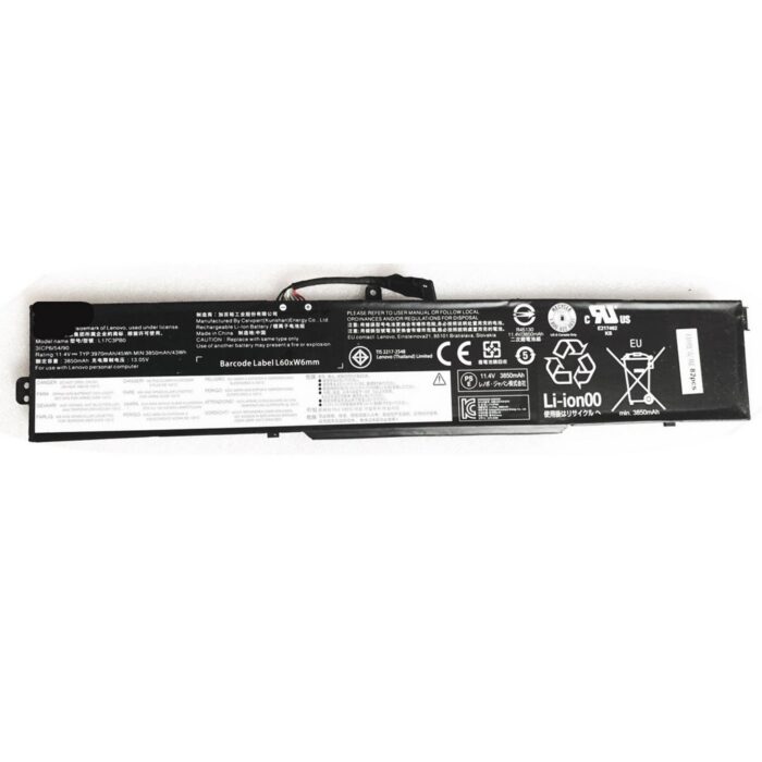 Notebook battery for Lenovo Ideapad 330g 330-17ich 330-15ich L17M3PB1 11.1V 3600mAh