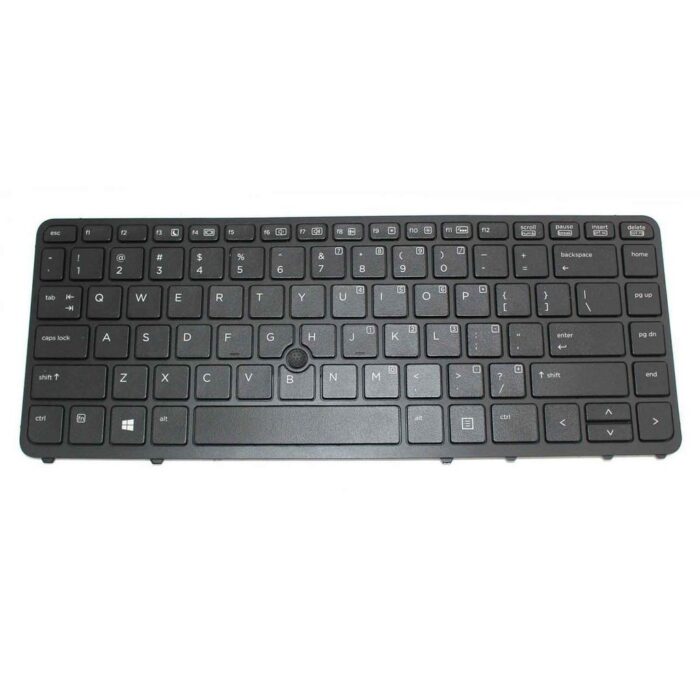 Notebook keyboard for HP EliteBook 840 G1 840 G2 850 G1 850 G2 with pointstick frame backlit