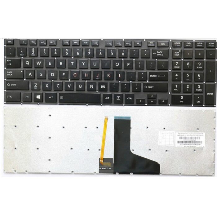 Notebook keyboard for Toshiba Satellite P50 P50-A P50-B P55 P55-A backlit